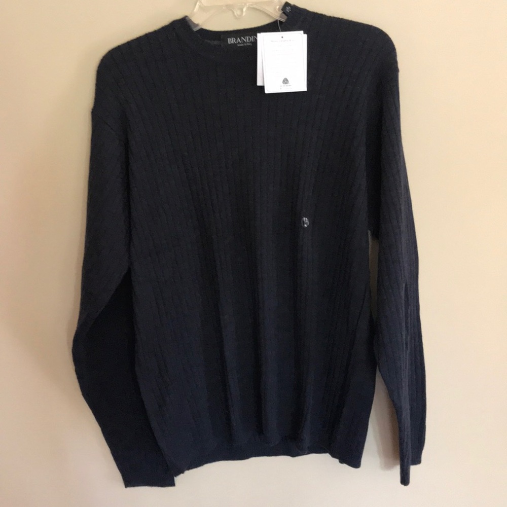 NWT Mens Brandini merino wool sweater size M